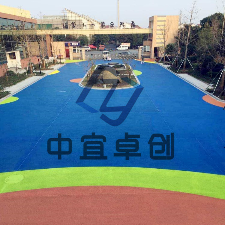 透水混凝土施工圖片/透水混凝土施工樣板圖 (4)