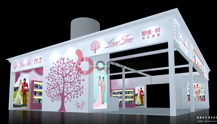 婚博會主題展會設(shè)計案例圖片