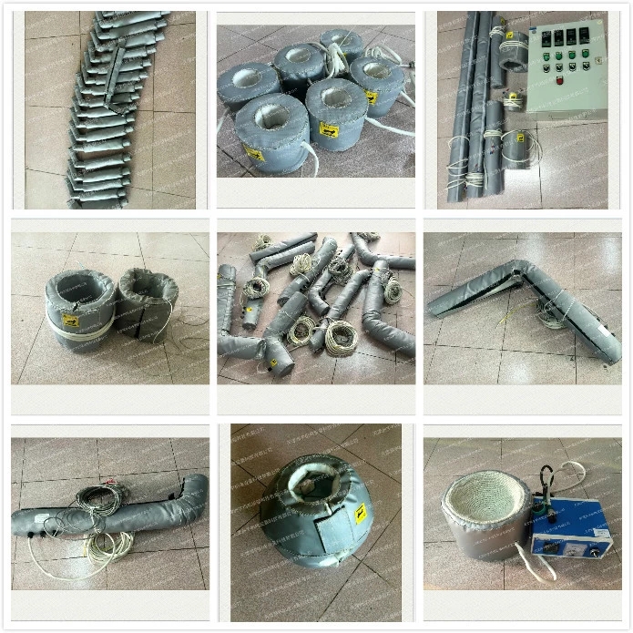 定做各種管道加熱保溫套圖片