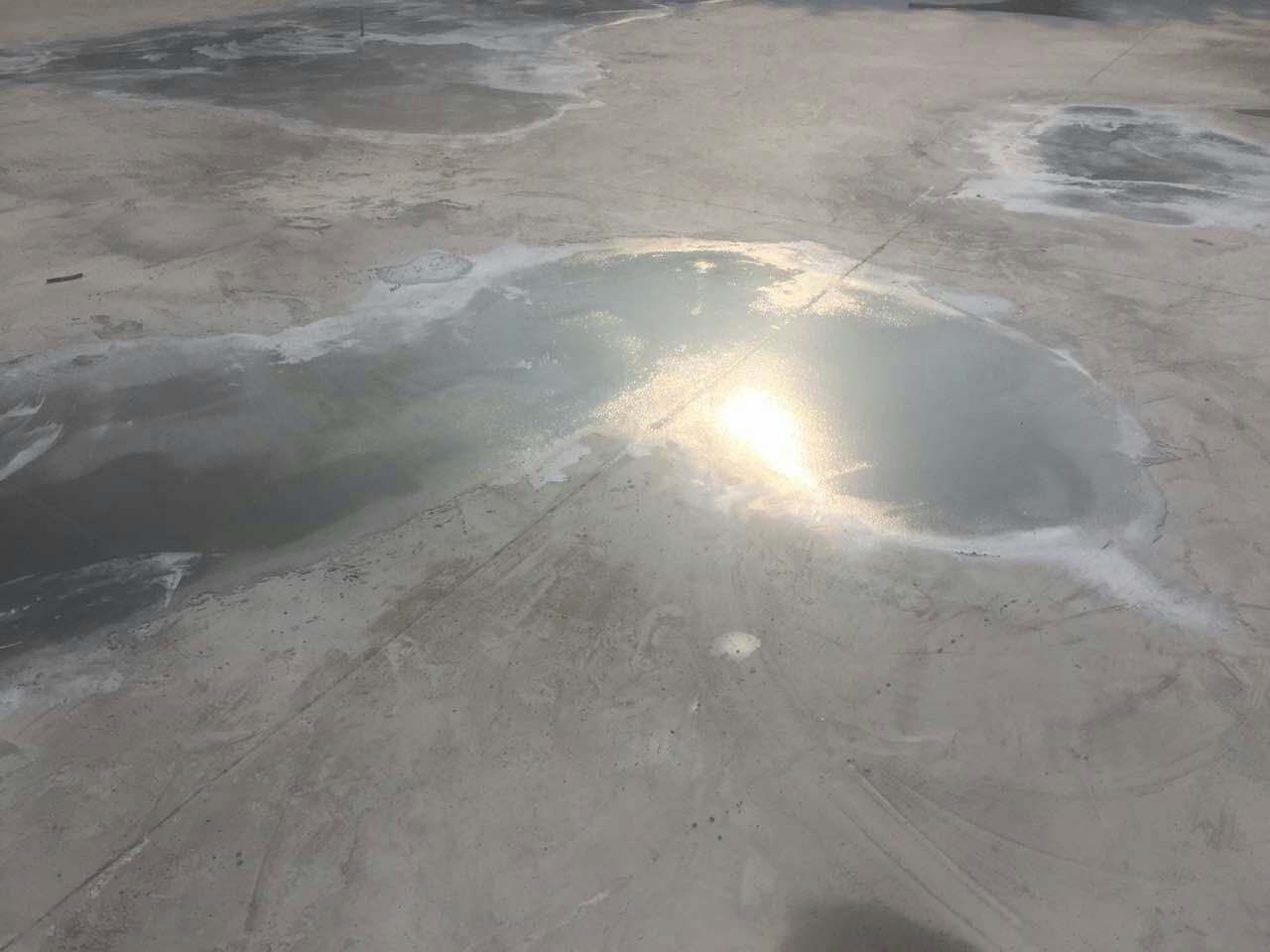 青島即墨地面翻新用修補料還會脫層圖片