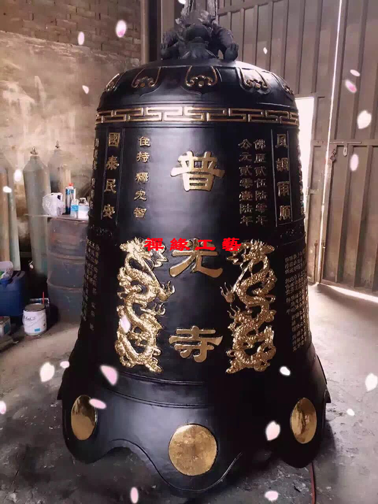 寺廟鑄銅大鐘圖片/寺廟鑄銅大鐘樣板圖 (4)