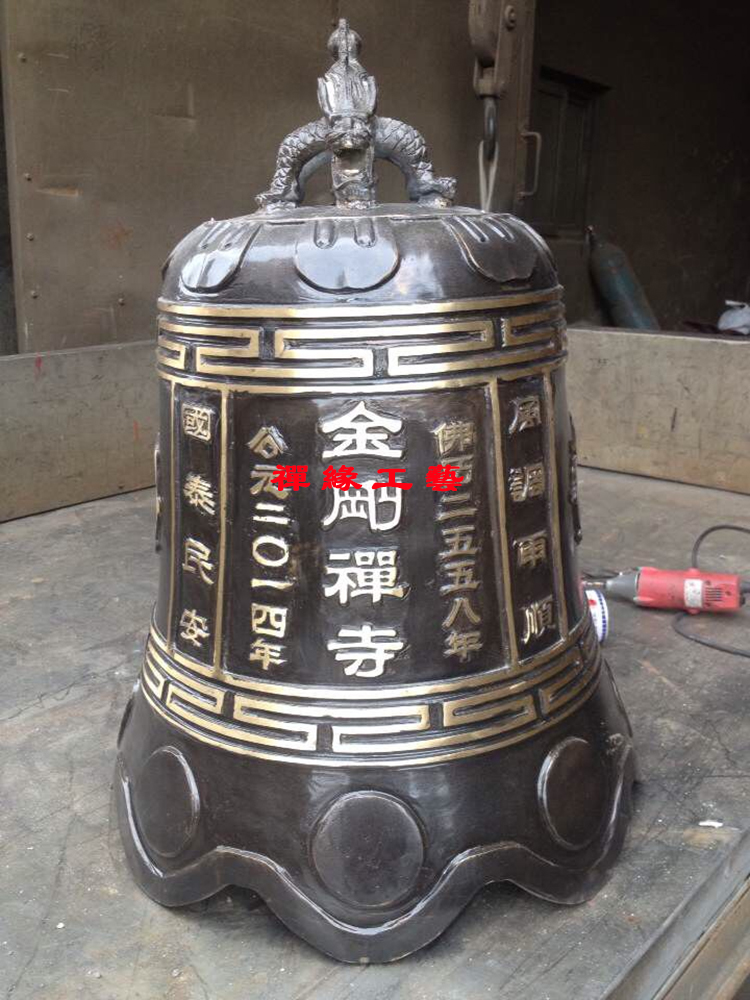 寺廟鑄銅大鐘圖片/寺廟鑄銅大鐘樣板圖 (3)