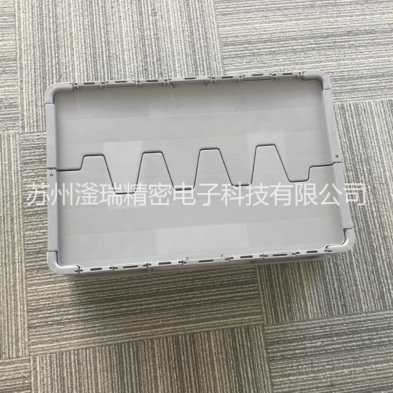 廠家直銷(xiāo)歐標(biāo)*EU46148翻蓋箱優(yōu)質(zhì)帶蓋周轉(zhuǎn)箱