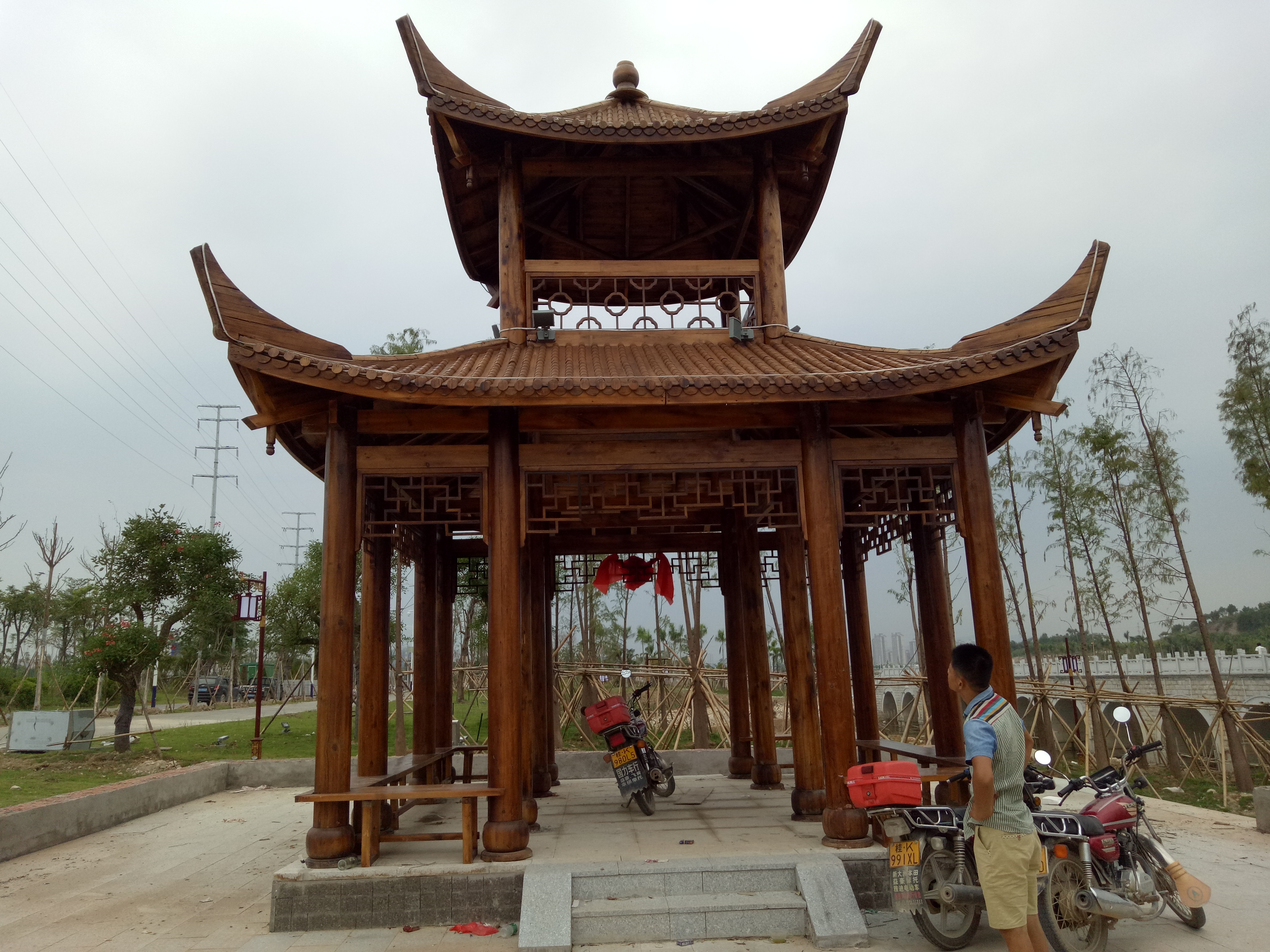 防腐木涼亭圖片/防腐木涼亭樣板圖 (2)