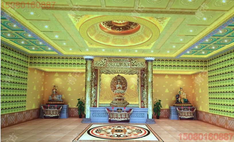 寺廟吊頂圖片/寺廟吊頂樣板圖 (4)