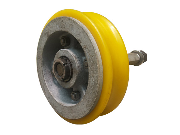 單托輪 新200型 猴車托繩輪 耐磨耐用 廠家生產 猴車配件