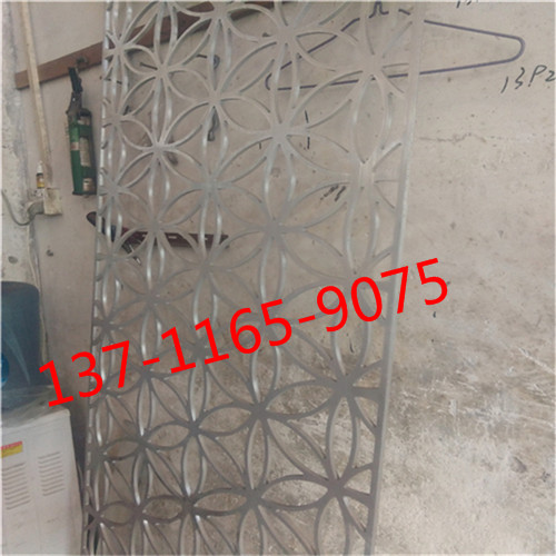 保山港式鋁窗花幕墻安全可靠圖片