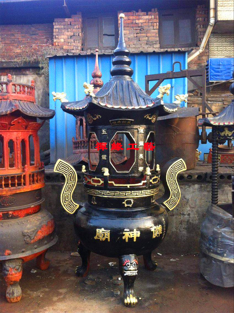 鐵香爐圖片/鐵香爐樣板圖 (1)