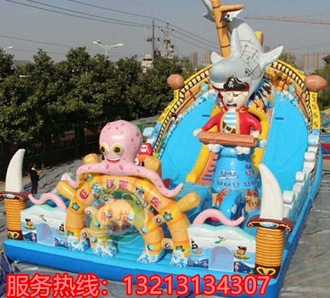 大型充氣滑梯新款圖片/大型充氣滑梯新款樣板圖 (4)