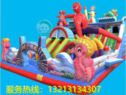 大型充氣滑梯新款圖片/大型充氣滑梯新款樣板圖 (2)