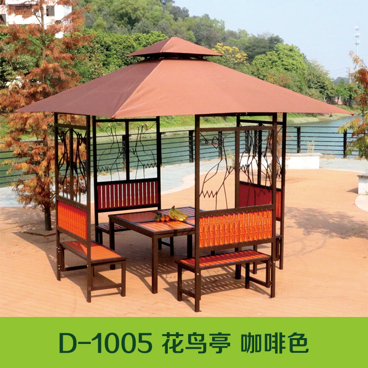 戶外露天藤編篷桌椅圖片/戶外露天藤編篷桌椅樣板圖 (3)