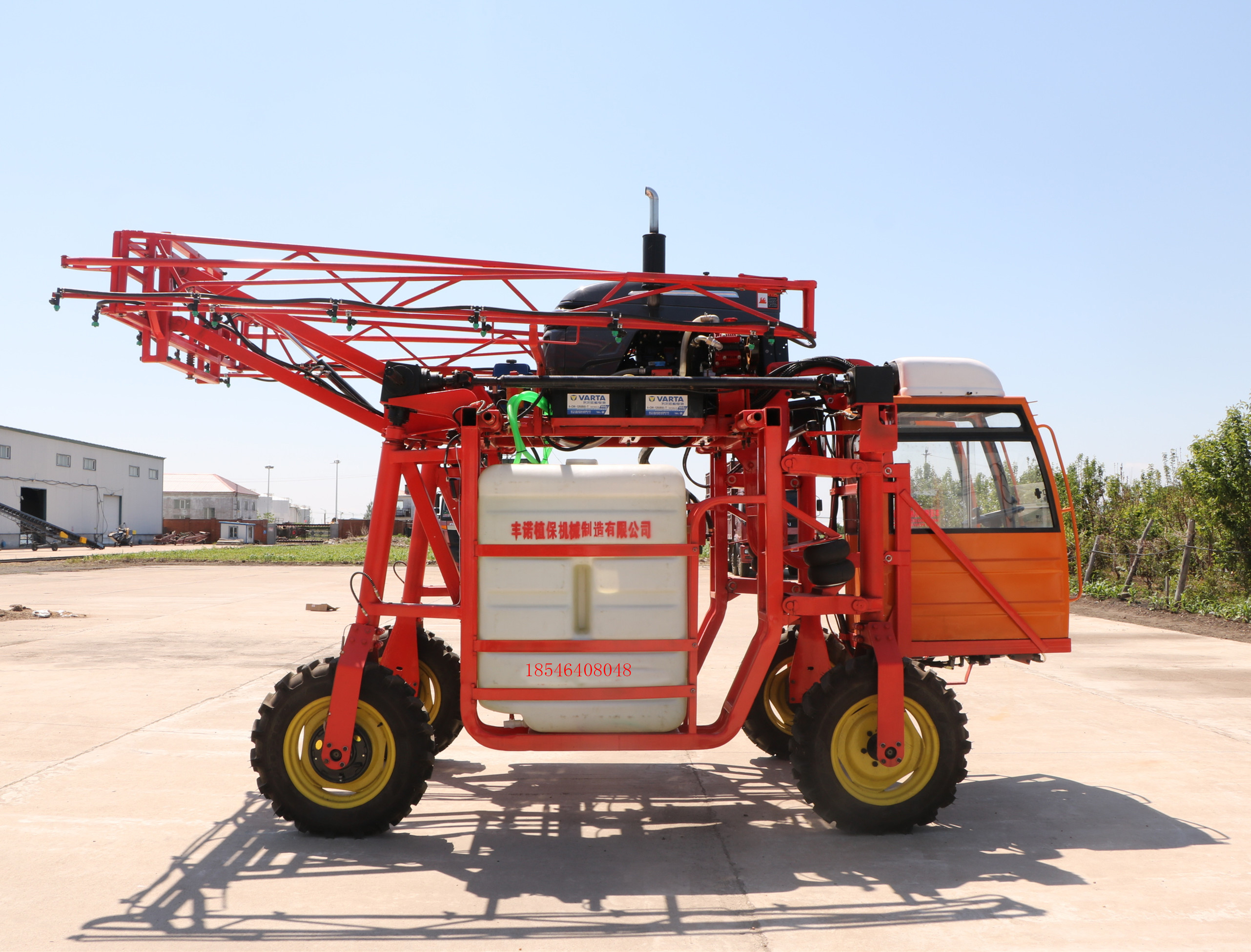 自走式高架打藥機圖片/自走式高架打藥機樣板圖 (1)