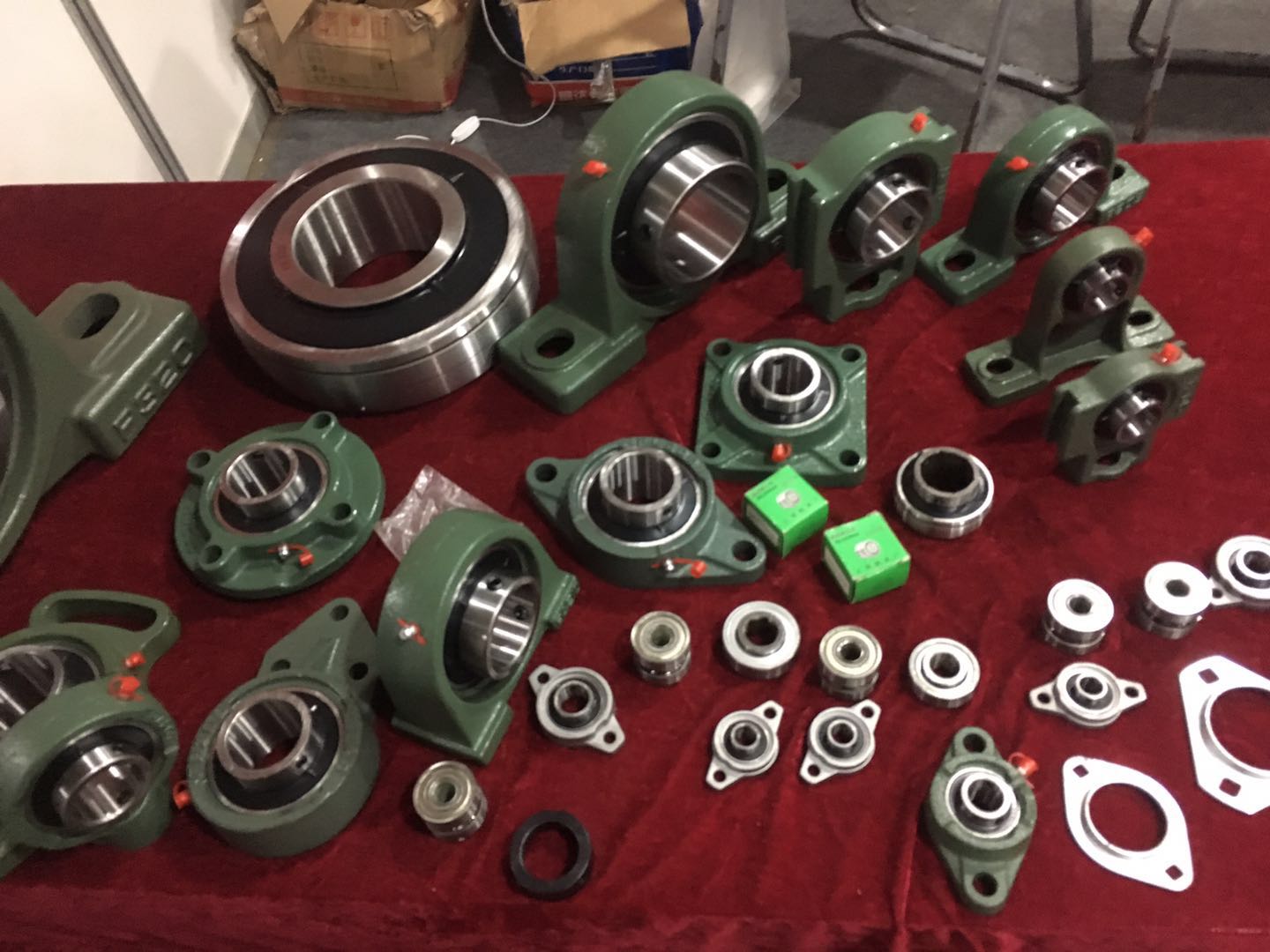 外球面帶座軸承立式座UCP205圖片