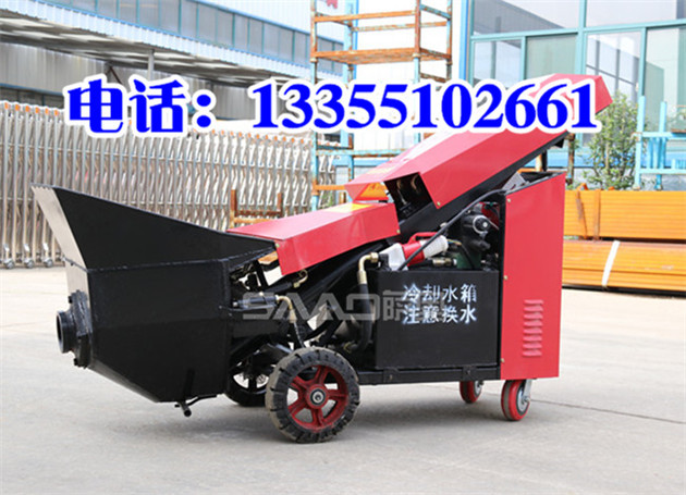 小型斜體式混凝土微型澆筑泵圖片/小型斜體式混凝土微型澆筑泵樣板圖 (2)