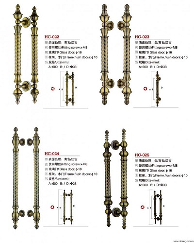 豪华大门拉手_可搭配不同风格的豪华拉手图片