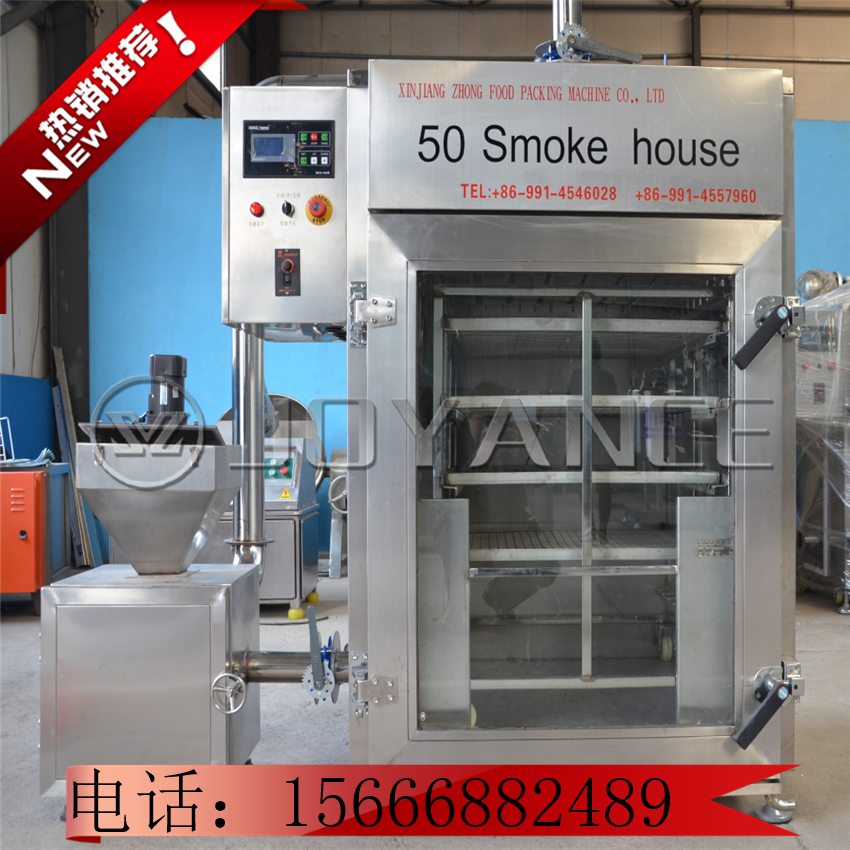 哈爾濱紅腸烘烤爐，大型燒雞煙熏爐圖片/哈爾濱紅腸烘烤爐，大型燒雞煙熏爐樣板圖 (1)