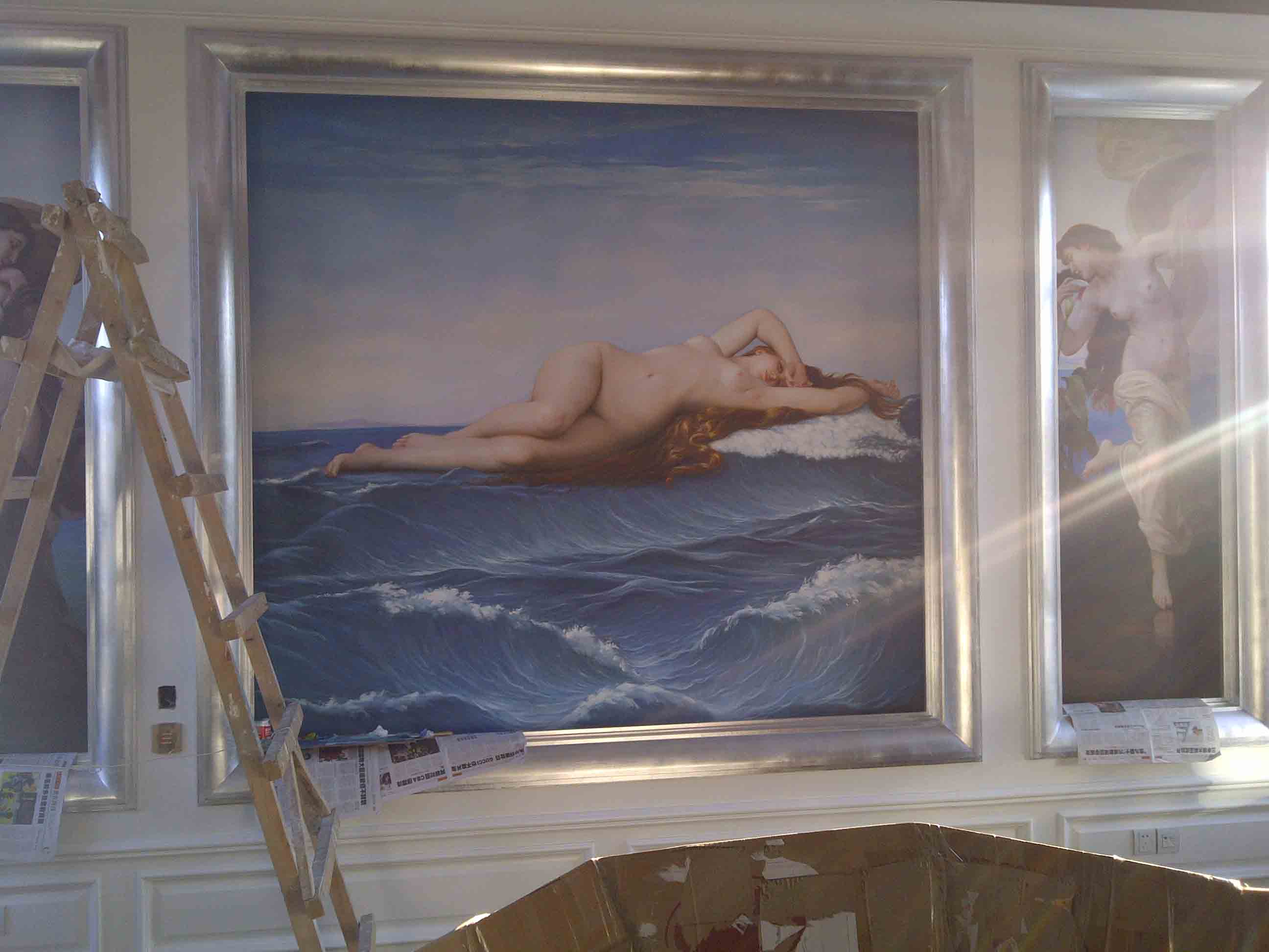 手繪壁畫圖片/手繪壁畫樣板圖 (2)