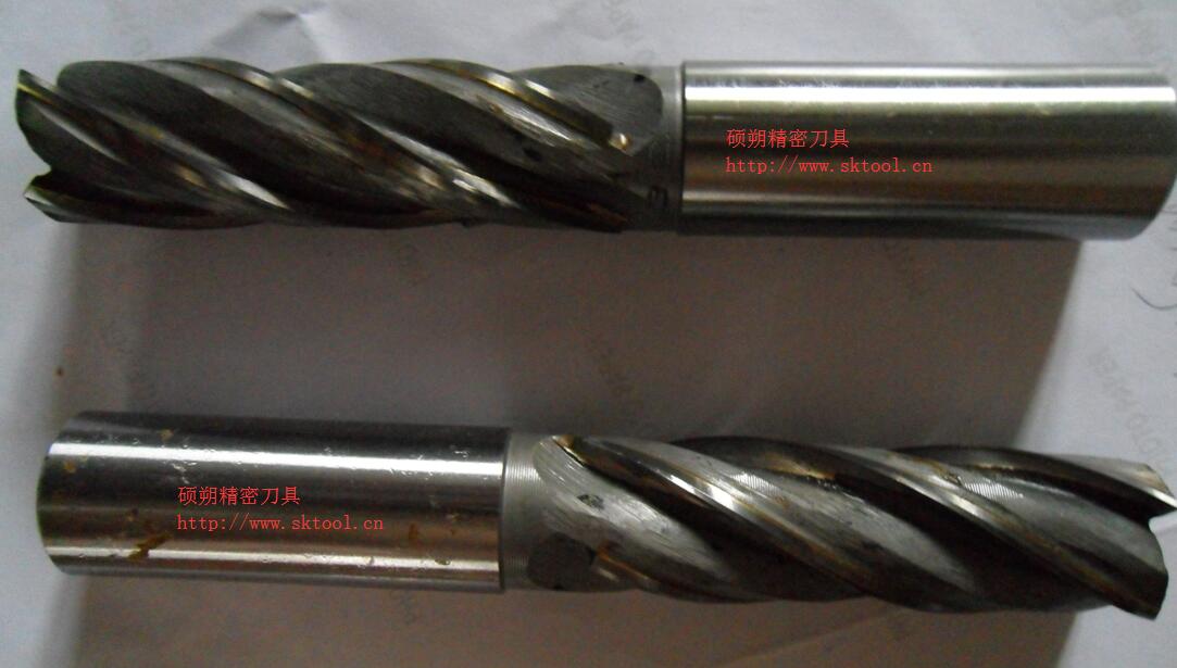 焊接合金螺旋銑刀