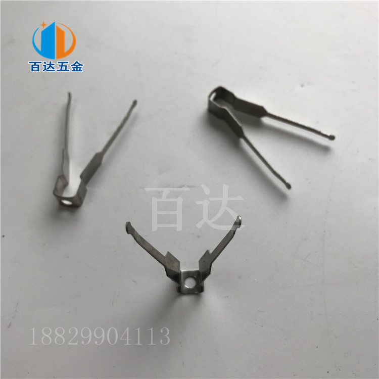 工裝夾具固定片五金掛具 圓頭彈片組合  電鍍掛具 噴涂自動(dòng)化夾子 梅花彈片