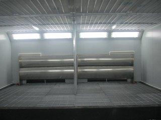 單簾與雙簾水簾噴漆房圖片