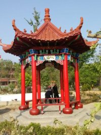 庭院長(zhǎng)廊景觀圖片/庭院長(zhǎng)廊景觀樣板圖 (1)
