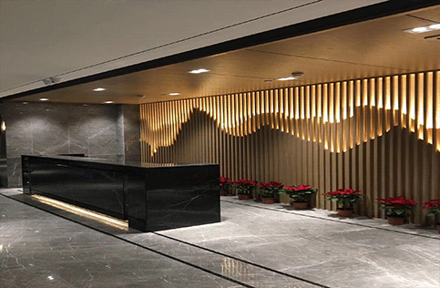 木紋造型鋁方通圖片/木紋造型鋁方通樣板圖 (4)