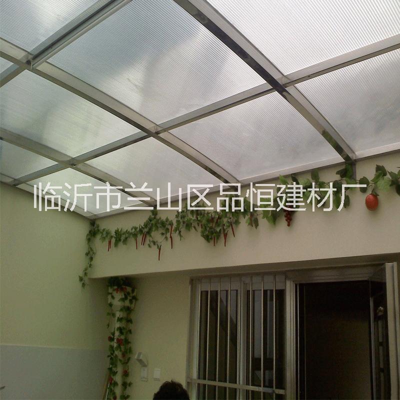 乳白pc陽(yáng)光板10mm陽(yáng)光板雨蓬圖片