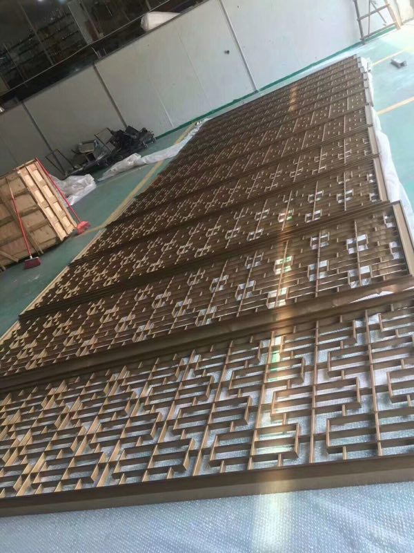 河南安陽不銹鋼屏風加工找協(xié)進圖片