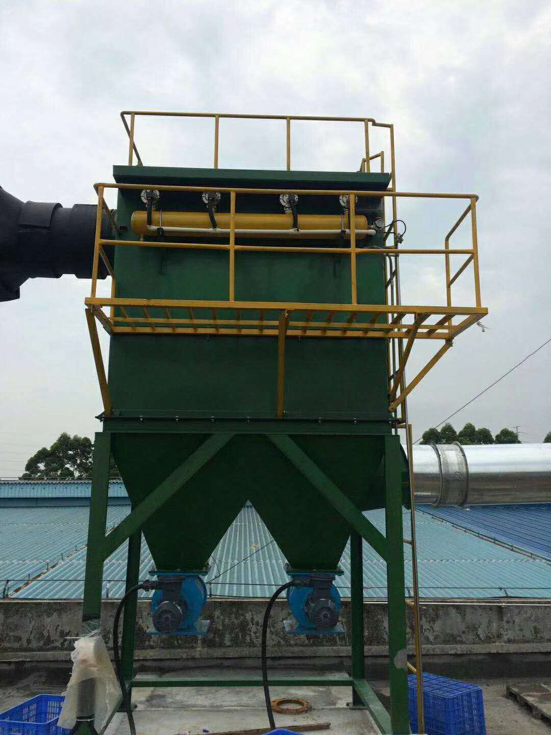 袋式除塵器 脈沖長袋式除塵器圖片/袋式除塵器 脈沖長袋式除塵器樣板圖 (2)