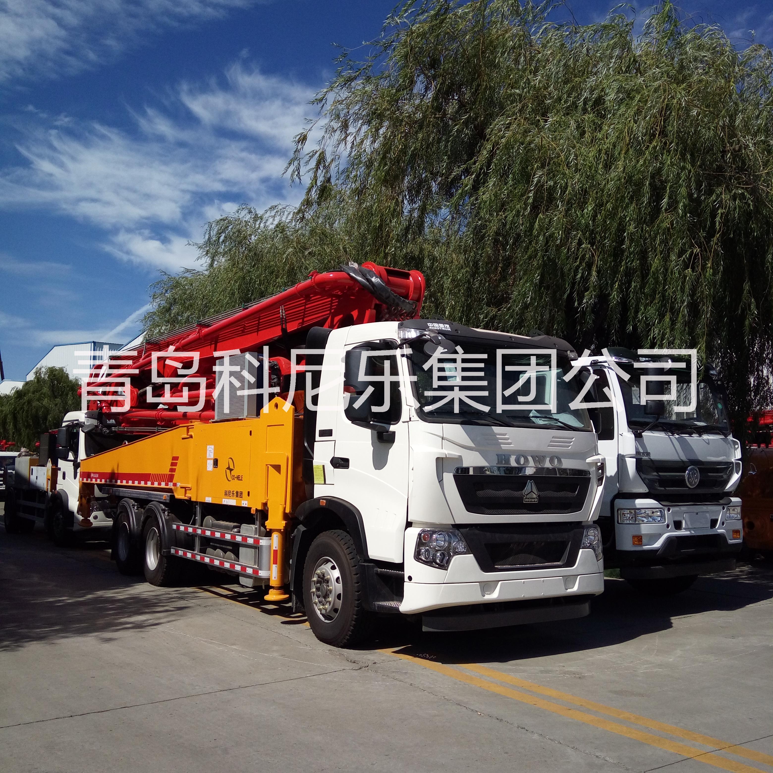 混凝土泵車圖片/混凝土泵車樣板圖 (1)
