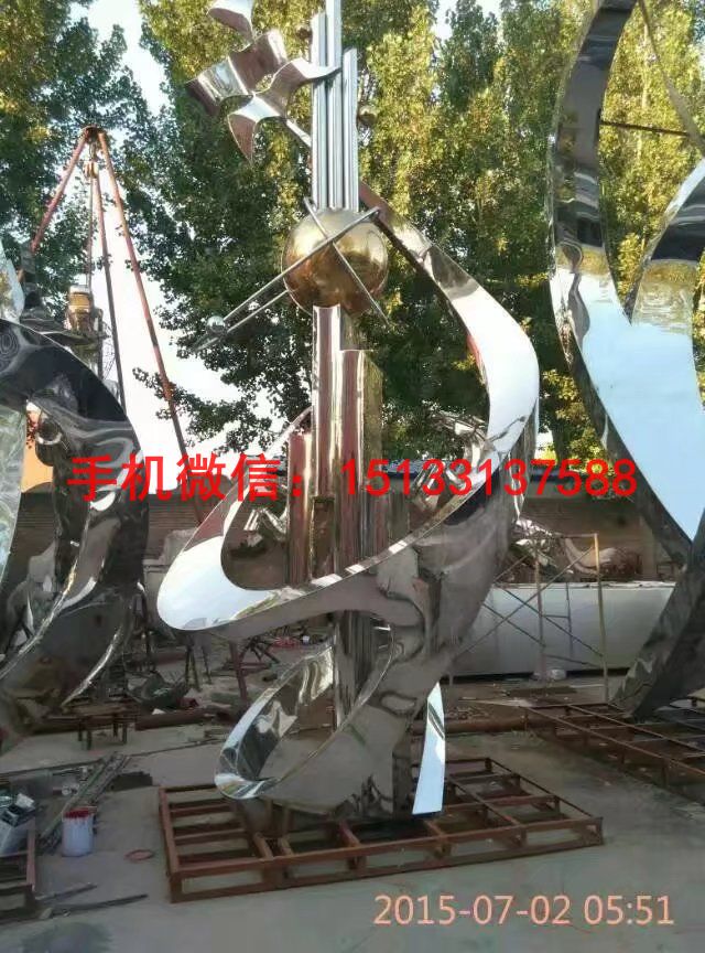 企業(yè)不銹鋼雕塑圖片/企業(yè)不銹鋼雕塑樣板圖 (1)