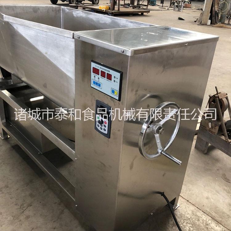 變頻雙絞籠拌餡機的工作原理是什么圖片