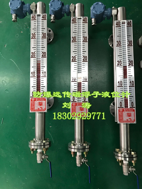 遠(yuǎn)傳磁性浮子液位計(jì)4-20mA