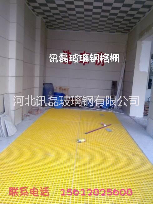 玻璃鋼排水明溝格柵板圖片