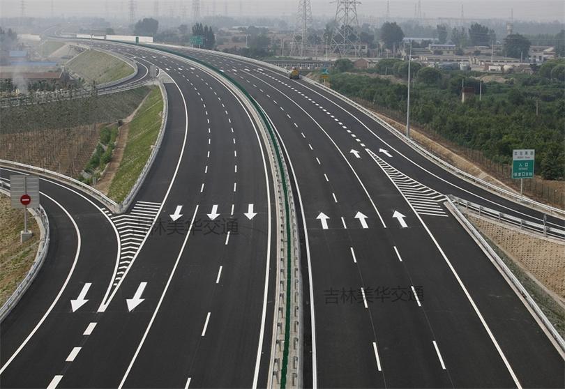 吉林市道路标线 小区道路划线