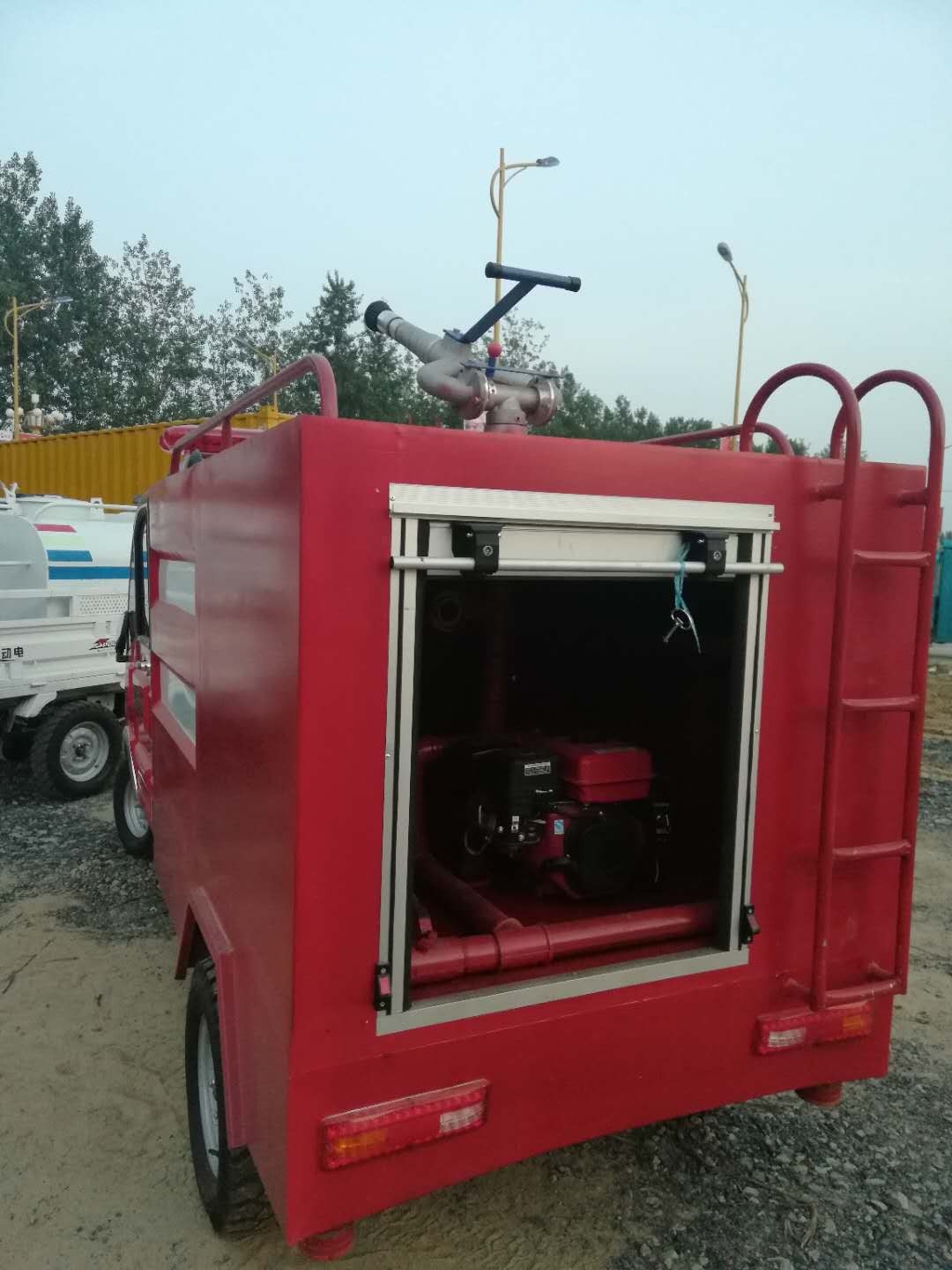 新能源電動灑水車圖片/新能源電動灑水車樣板圖 (2)