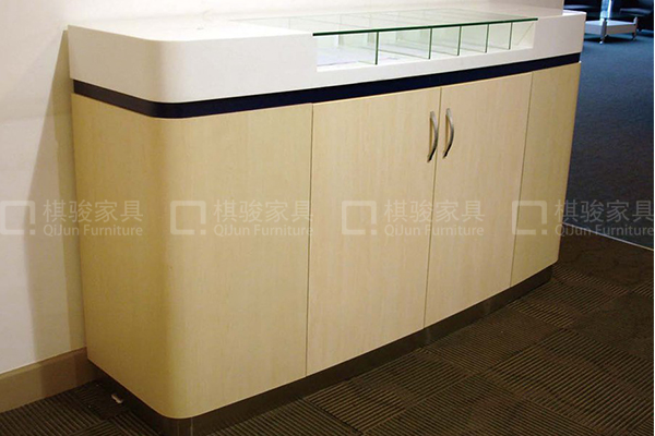單面填單臺(tái)建設(shè)銀行家具定制圖片