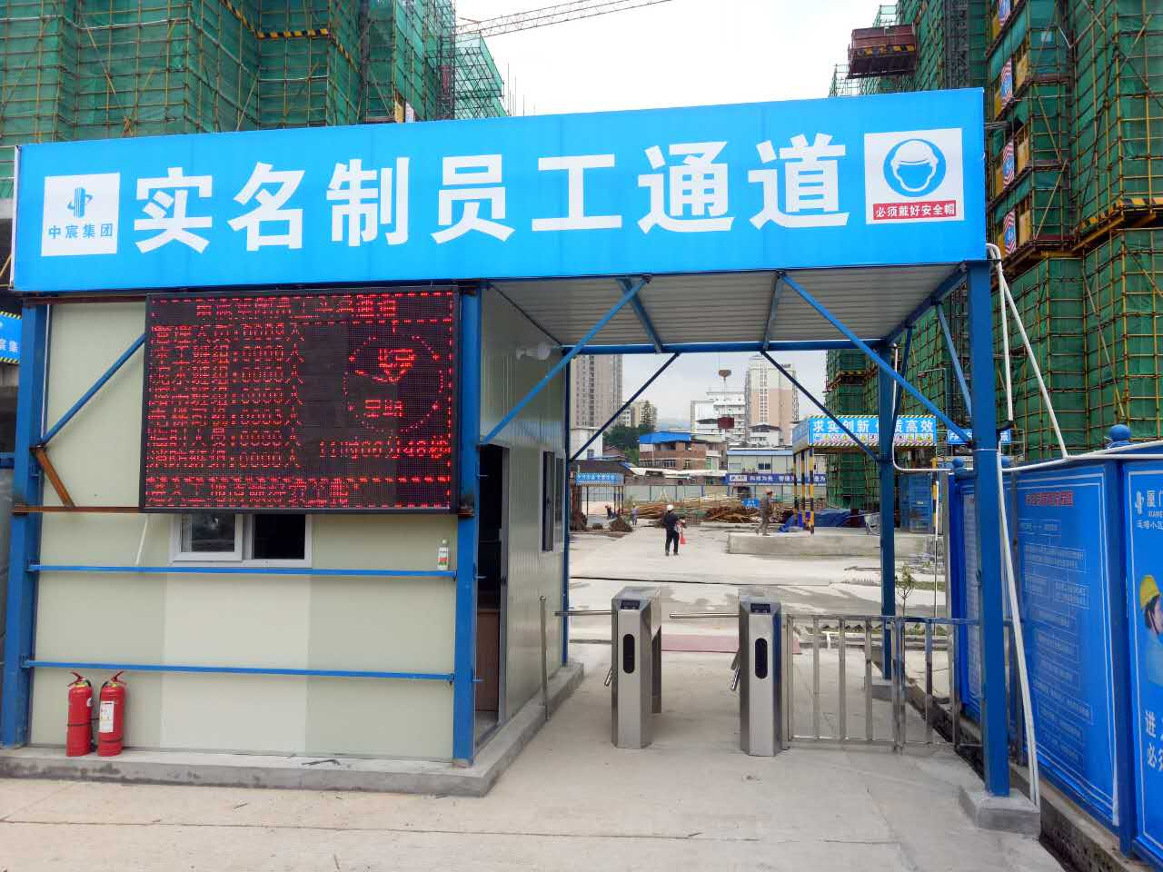 翼閘與LED顯示屏對(duì)接 出入口聯(lián)圖片/翼閘與LED顯示屏對(duì)接 出入口聯(lián)樣板圖 (4)