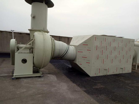 朝康廢氣處理設備圖片