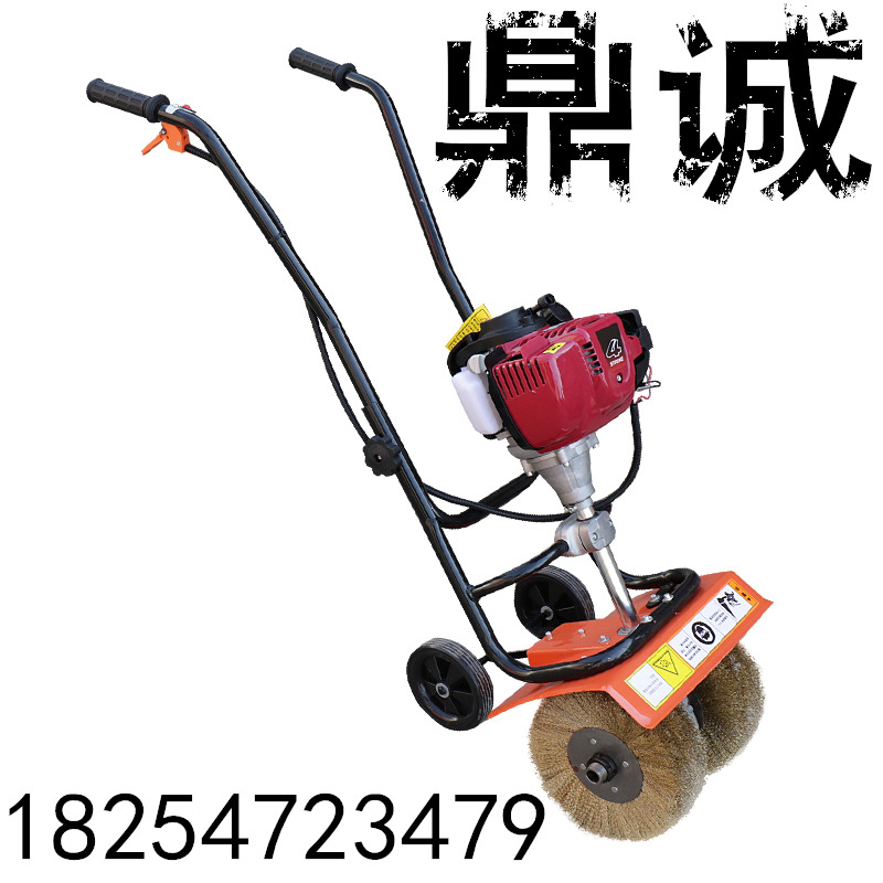 手扶式手提式翻新鋼絲輪拋光打磨機(jī)圖片