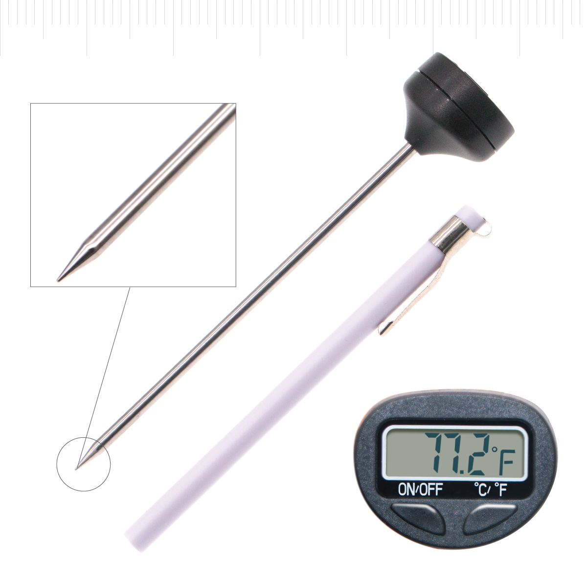 410-100數(shù)顯溫度計速讀溫度計 廠家直銷