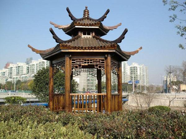 六角亭防腐木六角亭碳化木六角亭六角亭價格六角亭廠家雙層六角亭六角涼亭園林景觀六角亭防腐木廠家防腐木價格