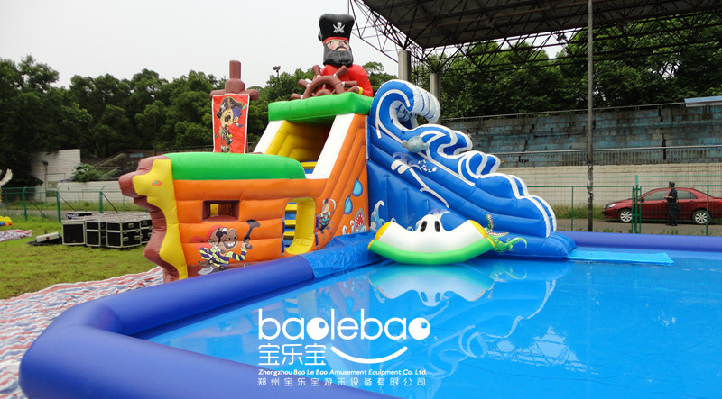 充氣水滑梯圖片/充氣水滑梯樣板圖 (3)