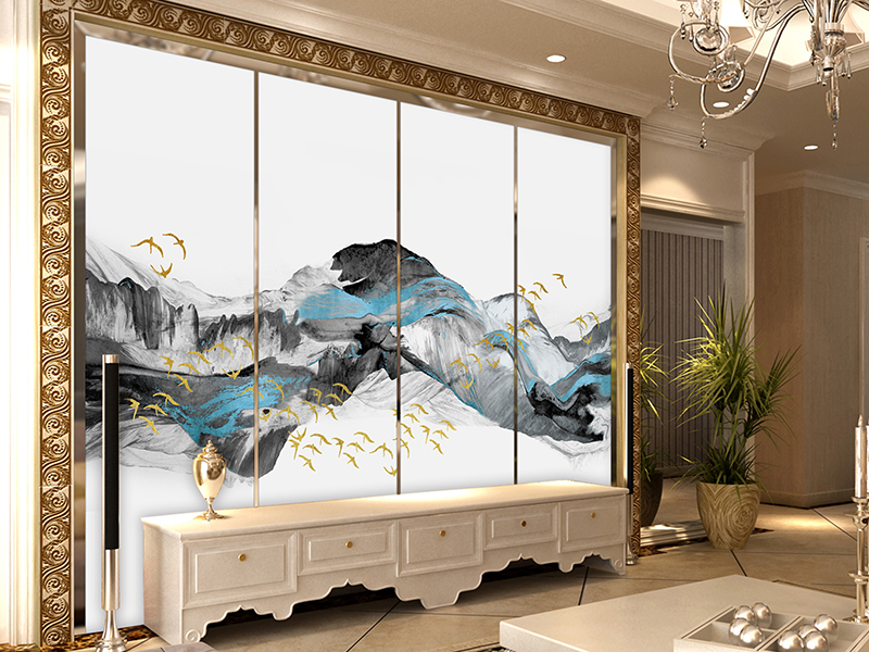 上海廠家定制藝術(shù)硬包 電視背景墻圖片/上海廠家定制藝術(shù)硬包 電視背景墻樣板圖 (3)