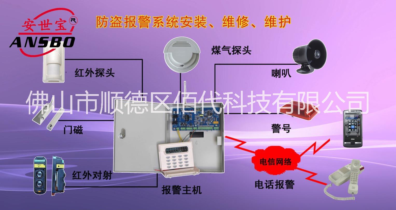 顺德防盗报警系统安装 顺德防盗报警系统维护 顺德防盗报警系统公司 顺德防盗报警系统哪家好？图片