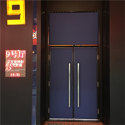 廠家長期供應播音室會議室影院手動平開鋼質隔音門