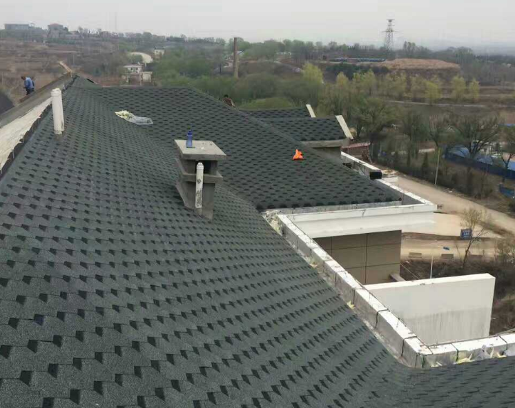 瀝青瓦片油氈瓦仿古木屋別墅玻纖瓦圖片/瀝青瓦片油氈瓦仿古木屋別墅玻纖瓦樣板圖 (3)