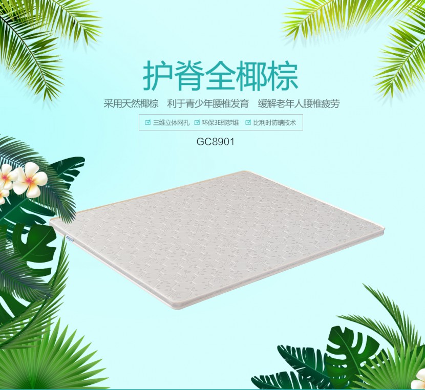 學(xué)生棕墊 廠家直銷天然椰棕環(huán)護(hù)脊健康