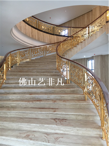 樓梯護欄圖片/樓梯護欄樣板圖 (3)