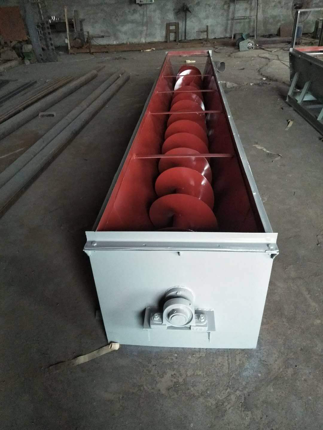 高溫水冷螺旋輸送機 絞龍圖片/高溫水冷螺旋輸送機 絞龍樣板圖 (3)